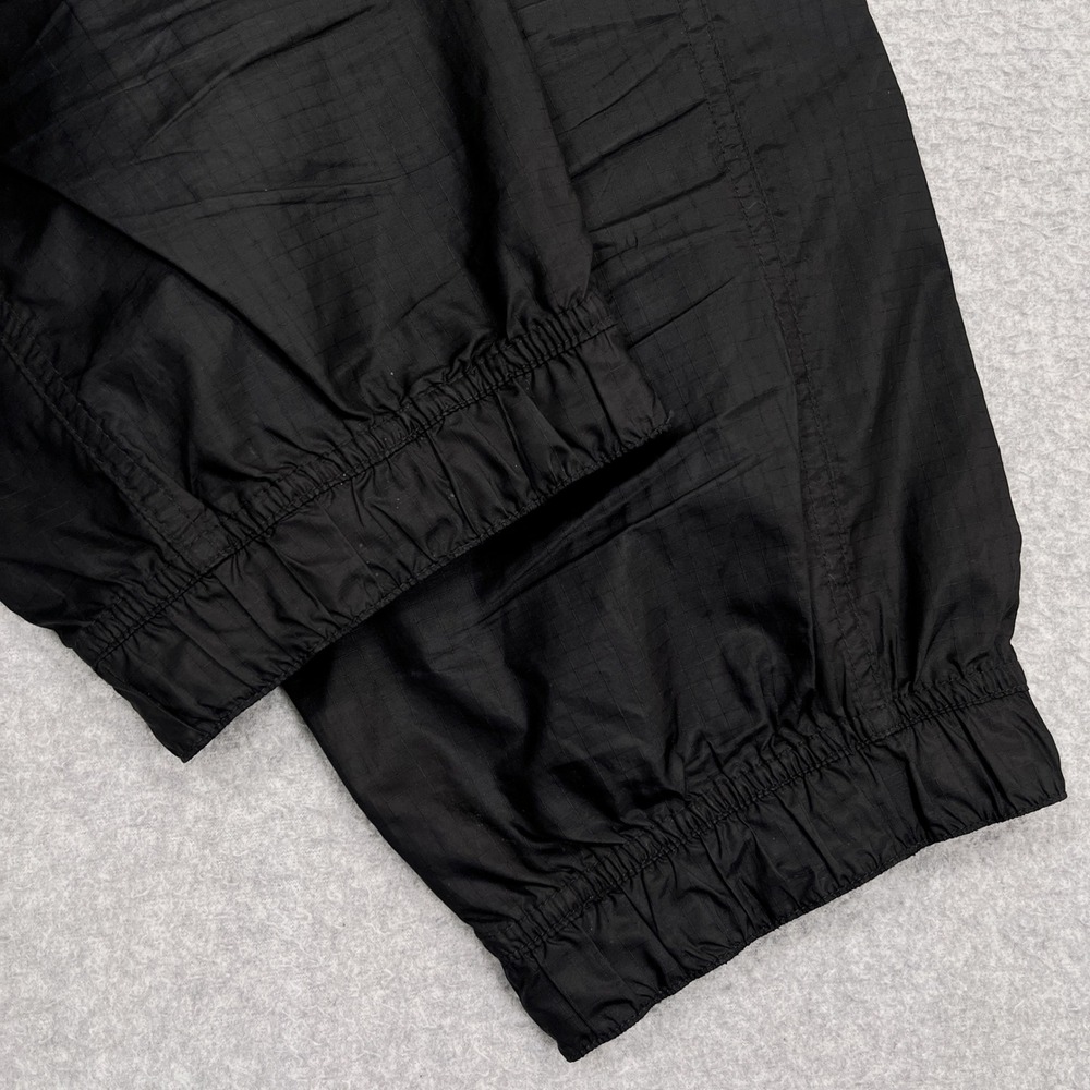 Nike Sportswear Swoosh Pants Mens Medium Black Woven Cargo Joggers CU3562-010 - Picture 7 of 16